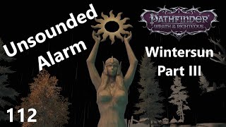 112 Wintersun III  Unsounded Alarm  Pathfinder Wrath of the Righteous [upl. by Yatnohs]