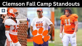 Clemson Football Fall Camp Standouts  Clemson Tigers Football 2024 [upl. by Lettig967]