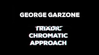 George Garzone  Triadic Chromatic Approach  Jazz Improvisation at home [upl. by Urania]