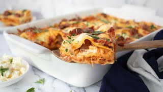 GreekInspired Stifado Lasagna Recipe [upl. by Greenstein]