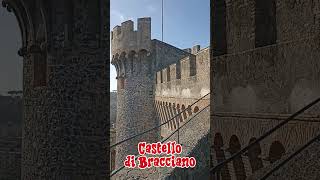 Castello Orsini  Odescalchi di Bracciano Roma sul lago di Bracciano lago castello [upl. by Ferrick]