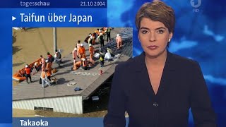 Tagesschau vor 20 Jahren 21102004  Susanne Daubner [upl. by Edson346]