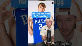 Top 5 NBA Teams for Cooper Flagg 🔥 [upl. by Keli]