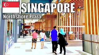 Walking Singapore Punggol Northshore Plaza – Suburban Seafront Mall 🇸🇬 2K 60fps [upl. by Calvinna540]