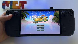 SteamWorld Heist 2  Steam Deck OLED handheld gameplay  Steam OS [upl. by Llenahc]