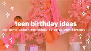 teen birthday party ideas  fun things to do on your special day birthdaycelebration birthday [upl. by Rosalee699]