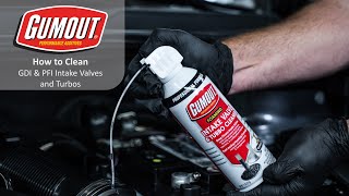 How to Clean GDI amp PFI Intake Valves and Turbos with Gumout® Intake Valve amp Turbo Cleaner [upl. by Galateah]