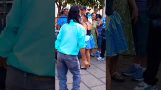 pirulino bailando pedro el escamoso véanlo 🕺🎼🎵🎶👍 music dance baile shorts short show [upl. by Llebasi189]