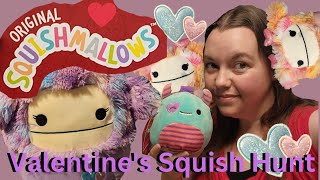 Valentines Squishmallow Hunting For Bigfoots [upl. by Allicserp516]