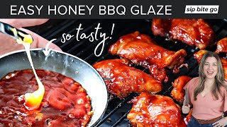 Honey BBQ Glaze for Smoked Chicken Breast Wings Thighs [upl. by Hale]