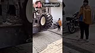 Tyre tyre massy farming stunt viralshort shorts [upl. by Ahsekyt]