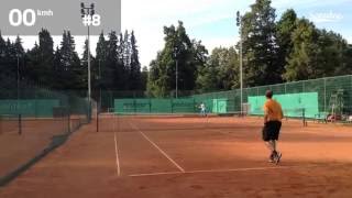 The SCOUTEE Smart Radar Gun  Tennis [upl. by Ventre]