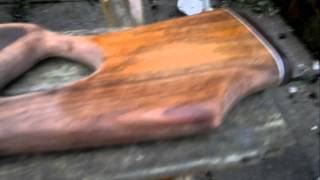 HW100 Walnut Stock Restoration Part 3 [upl. by Vernor]