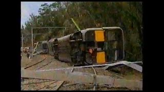 Waterfall Train Disaster  ABC News Brisbane 2003 [upl. by Milah]