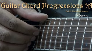 Guitar Chord Progressions  Bollywood Music  Lesson 1 Part 1 [upl. by Jamil]