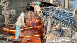 Amazing Manufacture Steel Iron Used old Scrap Iron Making Process In The Factory [upl. by Janessa320]