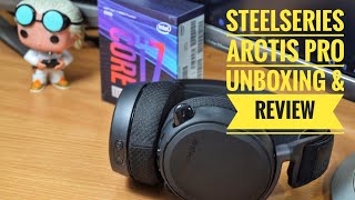 SteelSeries Arctis Pro Wireless unboxing and overview [upl. by Davide185]