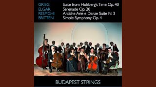 Suite from Holbergs Time Op 40 IEG 33 II Sarabande [upl. by Riatsala165]