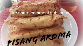 Resep Pisang Aroma [upl. by Braeunig807]