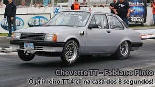 Chevette TT Fabiano Pinto  o primeiro na casa dos 8 segundos [upl. by Maure636]