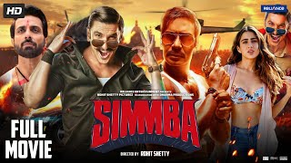 Simmba Full Movie  Ranveer Singh  Sara Ali Khan  Sonu Sood  Ajay Devgan  Review amp Facts HD [upl. by Ahsieat307]