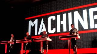 Man Machine  Kraftwerk 1 2 3 4 5 6 7 8 Retrospective 1 Autobahn at the MOMA NYC 3D [upl. by Etselec]