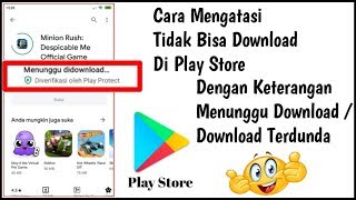 Cara mengatasi tidak bisa download di play store atau download di play store tidak berjalan [upl. by Melinde924]