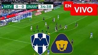 🔴 MONTERREY VS PUMAS PARTIDO EN VIVO  LEAGUES CUP [upl. by Ltney]