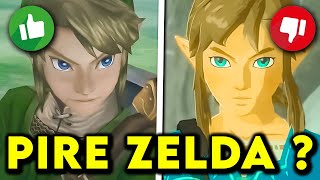 QUEL EST LE PIRE JEU ZELDA DE LA SAGA  Vous allez hurler mais jassume 🥶 [upl. by Eilyak491]