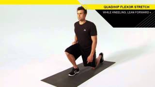 Quad Hip Flexor Stretch [upl. by Meehyr873]