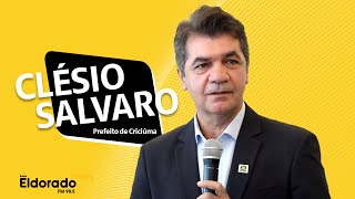 ENTREVISTA COM CLÉSIO SALVARO PREFEITO DE CRICIÚMA [upl. by Worra221]