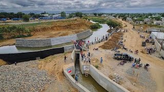 Lesnel S Marcelus sur l’état d’avancement du canal sur la rivière Massacre [upl. by Elane]