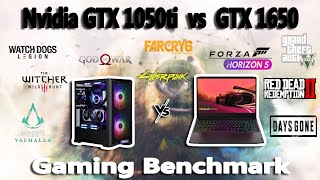 Nvidia GTX 1050ti vs GTX 1650 Gaming Benchmark Test in 2022  Desktop vs Laptop  StealthGamerSG [upl. by Vanthe]