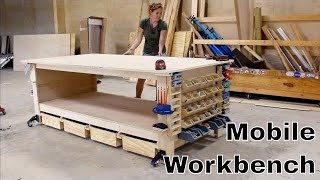 How To Build The Ultimate Workbench  10 DIY Shop Storage Solutions [upl. by Leirza]