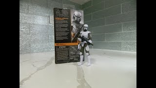 TOY REVIEW Star Wars The Black Series Imperial Armored Commando [upl. by Nauhs]