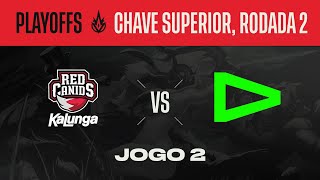 CBLOL 2024 1ª Etapa  Playoffs  LOUD x RED Kalunga Jogo 2 [upl. by Mota136]