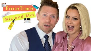 WWE Superstar The Miz Tries His Wife Maryses Beauty Routine  Face Time  Cosmopolitan [upl. by Nerty]