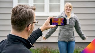 Turn your smartphone into a thermal camera with FLIR ONE [upl. by Leontine]