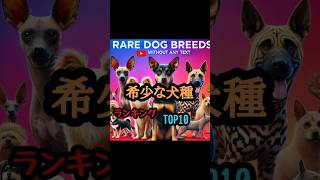 希少な犬種TOP10 [upl. by Olsson181]