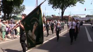 KMülheim SchützenfestParade 2015 [upl. by Acirat]