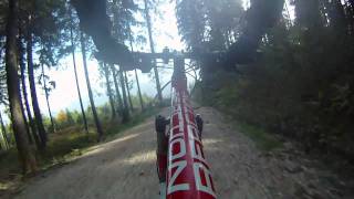 MTB Downhill quotStoisser Almquot Teisenberg Teil 2 Kamera an Sattelstütze GoPro HD Hero [upl. by Sumer634]