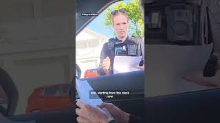 Sovereign Citizen confronts police over their car registration [upl. by Isayg]