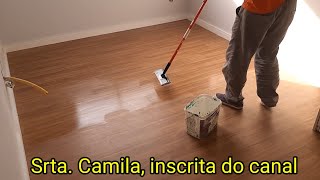 AUMENTE à RESISTÊNCIA DO SEU PISO LÂMINADO COM ESTE PRODUTO REVITALIZAÇAO e MANUTENÇÃO COMPLETA [upl. by Danyette]