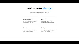 Nextjs Installation Guide [upl. by Lyckman714]