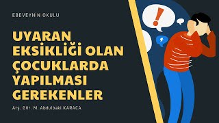 Çocuklarda Uyaran Eksikliği 2Bölümotizm belirtileri müdahale yöntemleri [upl. by Rialb]