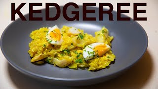 Smoked haddock Kedgeree  A British Classic breakfast [upl. by Walley]