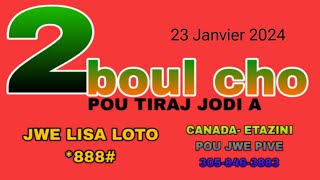 23 janvier Men 3 Boul cho pou jodia [upl. by Gratt23]