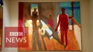 Blind painter Sargy Mann Painting with inner vision  BBC News [upl. by Cirdla416]