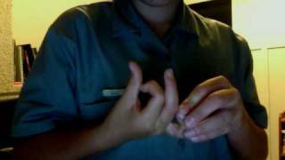 How to do the bloods sign [upl. by Placeeda]