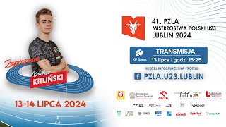 41 PZLA Mistrzostwa Polski U23 w lekkiej atletyce  Lublin  LIVE  Dzień 1 13072024 [upl. by Leibarg]